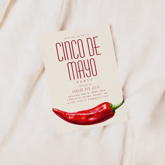 Inbjudan till Cinco De Mayo Party (Skapare uppladdad)