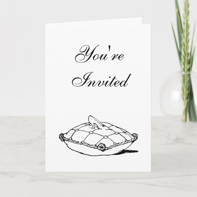 Inbjudan till Cinderella Slipper Fairytale Art Anp (Framsida)