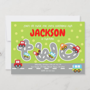 Inbjudan till City Transportation Cars 2-årsdag