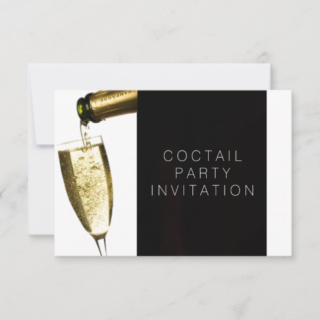 Inbjudan till Cocktail-Klubb-Party - inbjudan (Framsida)