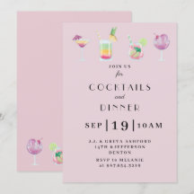 Inbjudan till Cocktail- och dryckespart