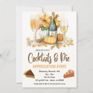 Inbjudan till cocktail- och pajfirande