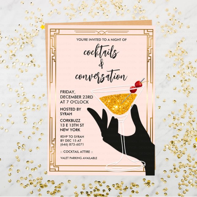 Inbjudan till Cocktail-part (Skapare uppladdad)