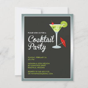 Inbjudan till Cocktail-part