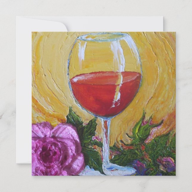 Inbjudan till Cocktail-partiet i Vin (Framsida)