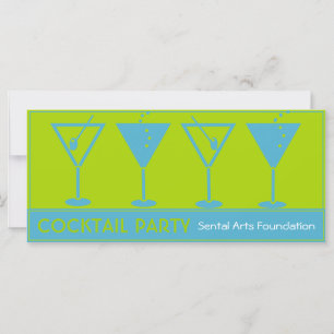 Inbjudan till Cocktail Party-Fundraiser