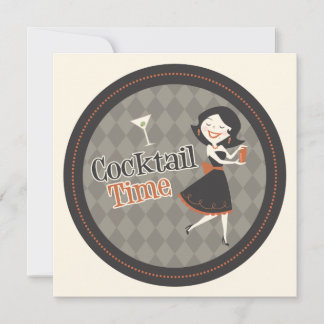 Inbjudan till Cocktail-tid
