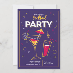 Inbjudan till cocktailparty