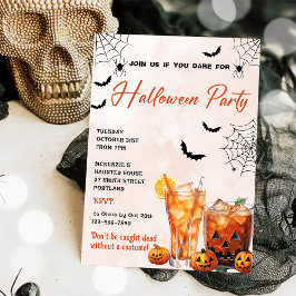 Inbjudan till Cocktails Halloween fest