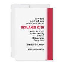 Inbjudan till College Rand Pub Mitzvah