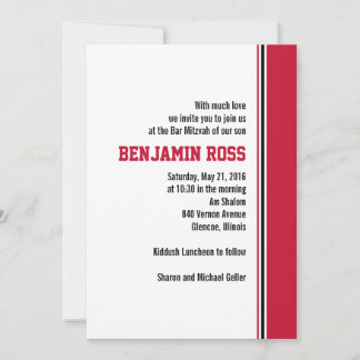 Inbjudan till College Rand Pub Mitzvah