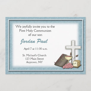 Inbjudan till Communion Blue