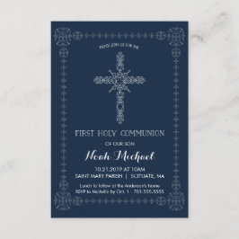 Inbjudan till Communion Boys Elegant Kor för först