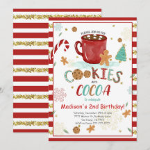 Inbjudan till Cookies Birthday