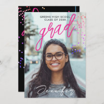 Inbjudan till coola Black High School Studentfest