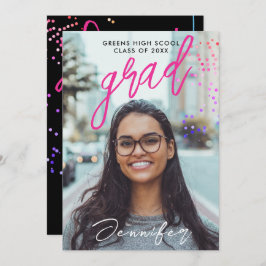 Inbjudan till coola Black High School Studentfest 