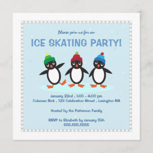 Inbjudan till Coola Winter Penguin Ice Skating Par