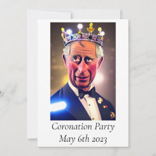 Inbjudan till Coronation Party