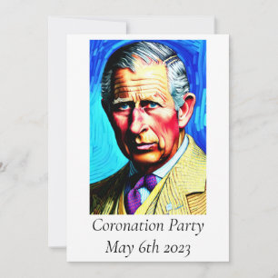Inbjudan till Coronation Party