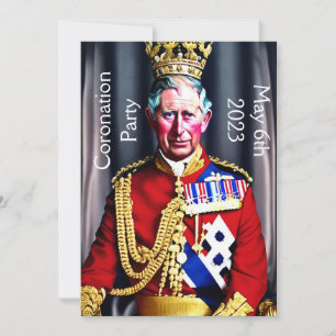 Inbjudan till Coronation Party