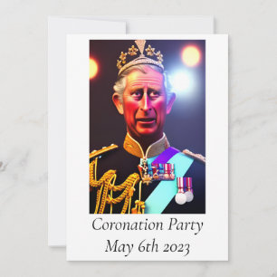 Inbjudan till Coronation Party