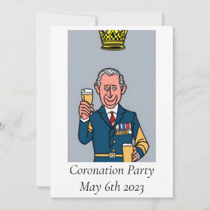Inbjudan till Coronation Party