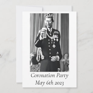 Inbjudan till Coronation Party