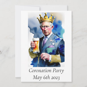 Inbjudan till Coronation Party
