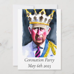 Inbjudan till Coronation Party