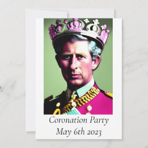 Inbjudan till Coronation Party