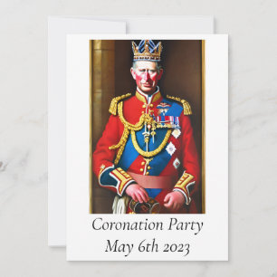 Inbjudan till Coronation Party