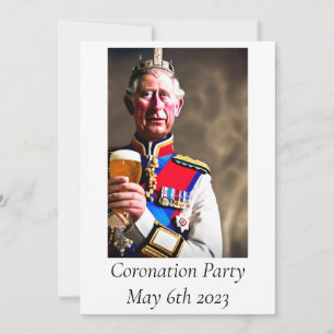 Inbjudan till Coronation Party
