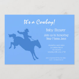 Inbjudan till Cowboy Baby Shower Party Party