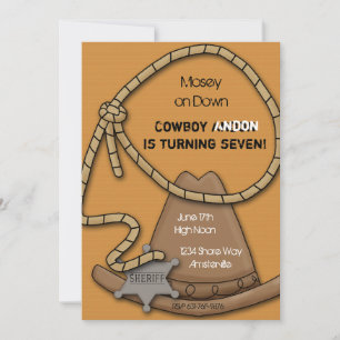 Inbjudan till Cowboy-växel