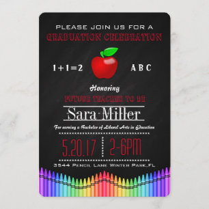Inbjudan till Crayon & Apple Teacher Studenten