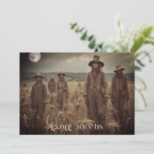 Inbjudan till Creepy People Halloween fest