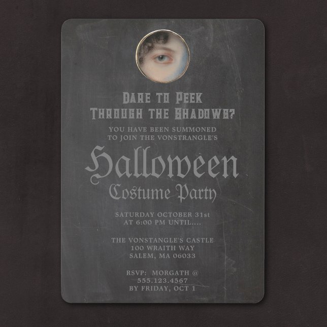 Inbjudan till Creepy Vuxen Halloween fest (Skapare uppladdad)