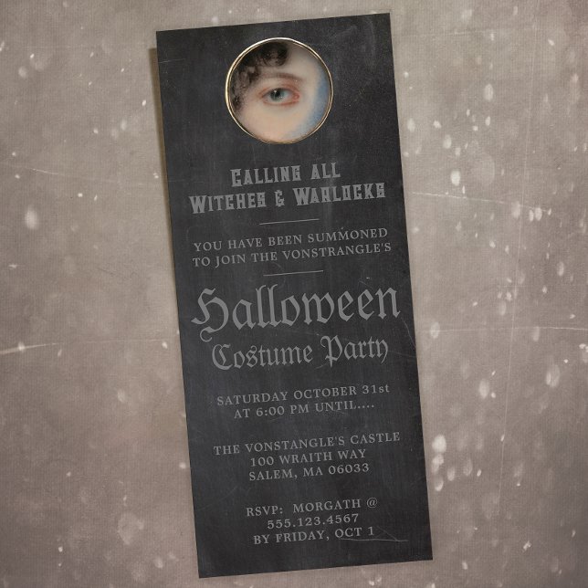 Inbjudan till Creepy Vuxen Halloween fest (Skapare uppladdad)