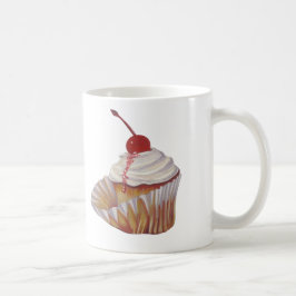 Inbjudan till cupkaka kaffemugg