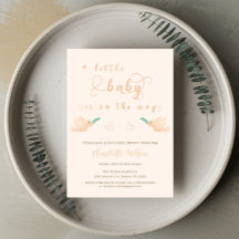 Inbjudan till Cute Baby Dove Baby Shower
