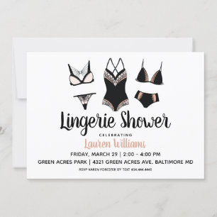 Inbjudan till Cute Lingerie Möhippa Bachelorette