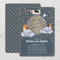 Inbjudan till Cute Nursery Rhyme Baby Shower