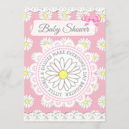 Inbjudan till daisy ThLED Girl's Baby Shower