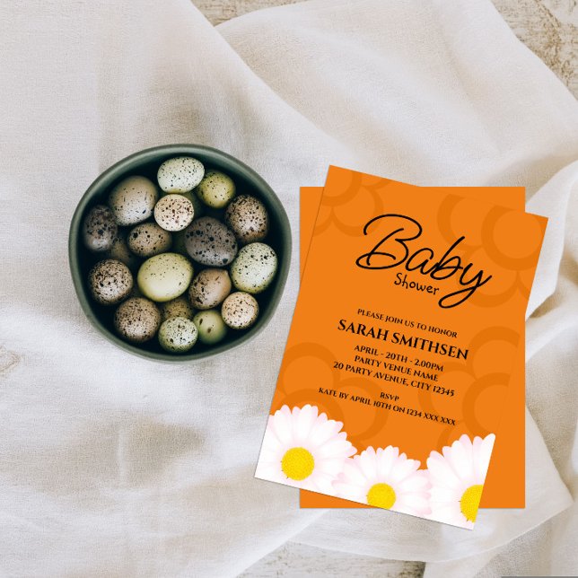 Inbjudan till daisyns babyvisningsprogram (Skapare uppladdad)