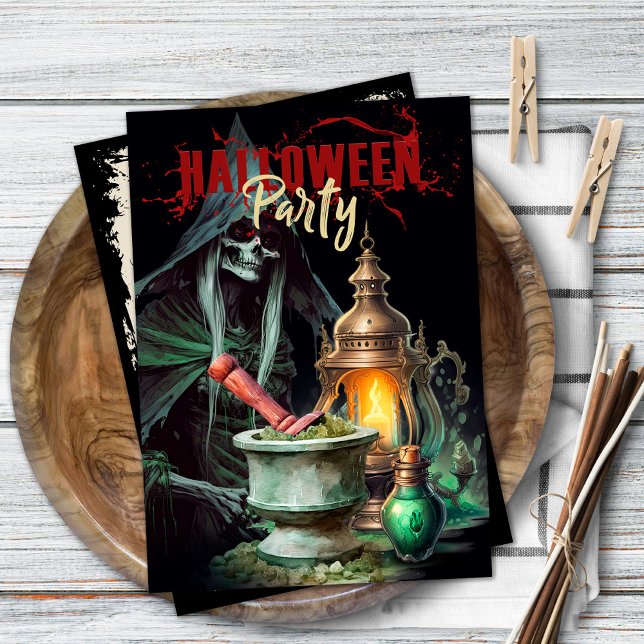 Inbjudan till Dead Man Mystical Halloween fest (Skapare uppladdad)
