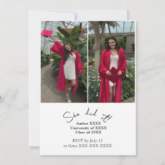 Inbjudan till den gemensamma Studentfesten Inbjuda