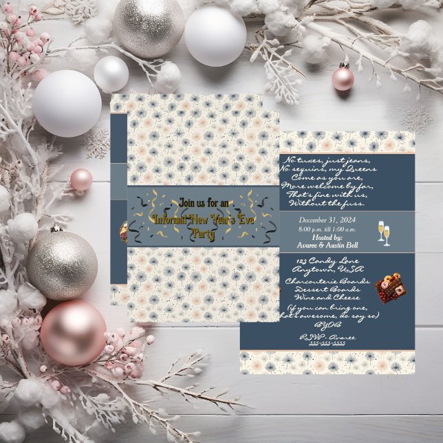 Inbjudan till den informella Nyårsaftonen (Skapare uppladdad)