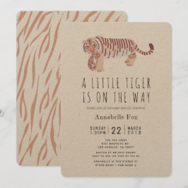 Inbjudan till den Pappra babystölden i Mamma Tiger