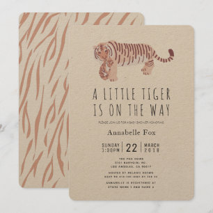 Inbjudan till den Pappra babystölden i Mamma Tiger