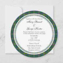 Inbjudan till den skotska rundan i Bröllop